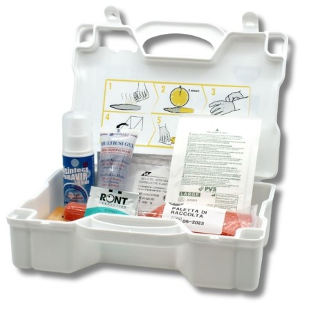 Biokit - thickening powder with high absorbent capacity for the management of biological liquids