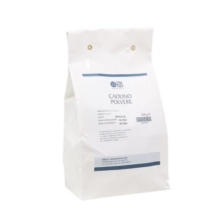 Caolino 500 gr da utilizzare in impacco o maschera