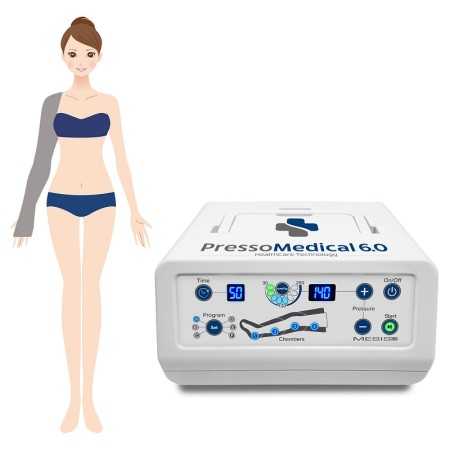 Pressoterapie Pressotherapy PressoMedical 6.0 Jedna paže s 1 manžetou