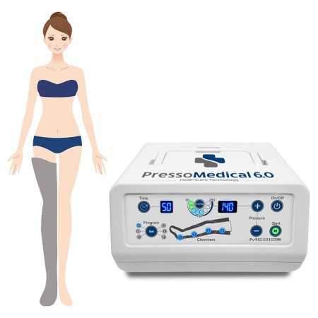 Pressotherapie Pressotherapie PressoMedical 6.0 Ein Bein mit 1 Bein