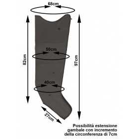 Sovrex opěrky nohou (bez konektoru) pro tlakovou masáž