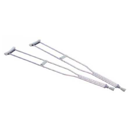 Pair of underarm crutches from 134 to 154 cm