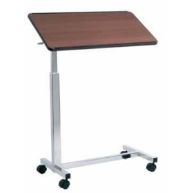 Tavă de pat automată maro cu 1 raft