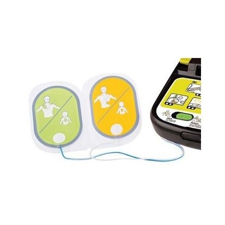 Palettes de défibrillateur adulte/pédiatrique tecnoheart plus