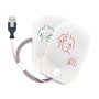 Bespaar pads+cable-in 8 jaar voor 33384/5 tot s.n. 738xxxxxxx - 1 paar