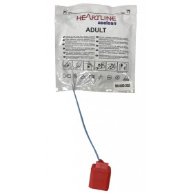 Par de placas Heartline adulto-niño (+ 8 años, +25kg )