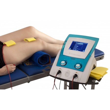 Gecombineerde 2-kanaals elektrotherapie en ultrasone therapie mengen 2 evo