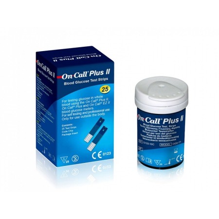 Glucose strips - pack of 25 strips - pack of 25 pcs.