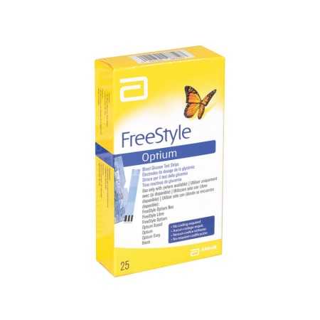 Strisce glucosio abbott freestyle optium - conf. 25 pz.