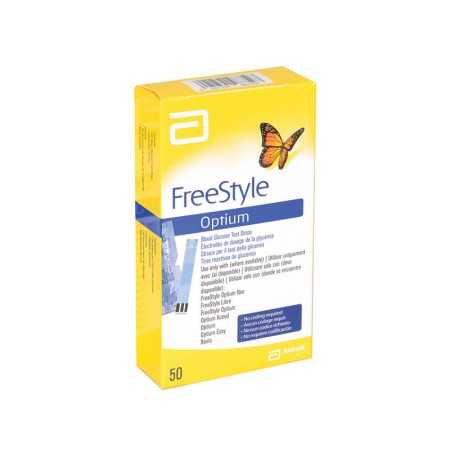 Abbott Freestyle Optium Glucose Strips - Pack 50 pcs.