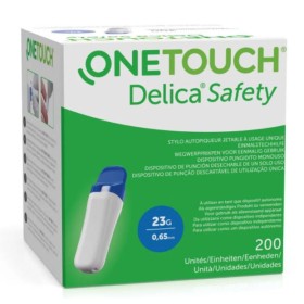 Autopiqueur de sécurité jetable OneTouch Delica 23 g - 200 pcs.