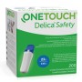 OneTouch Delica disposable safety lancing device 23 g - 200 pcs.