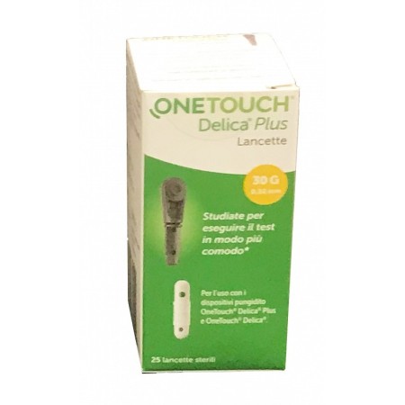 Lancete pentru înțeparea degetelor onetouch delica plus, 25 buc.