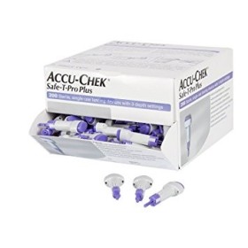 Accuchek SAFE T-PRO PLUS - Eldobható lándzsák 200 db.