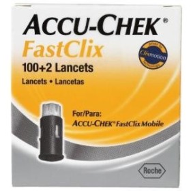 Wskazówki Accu-Chek Fastclix - 100+2 ręce