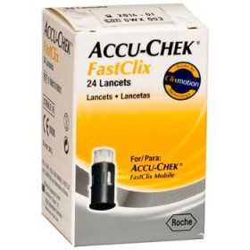 Lancettes Accu-Chek Fastclix - 24 lancettes