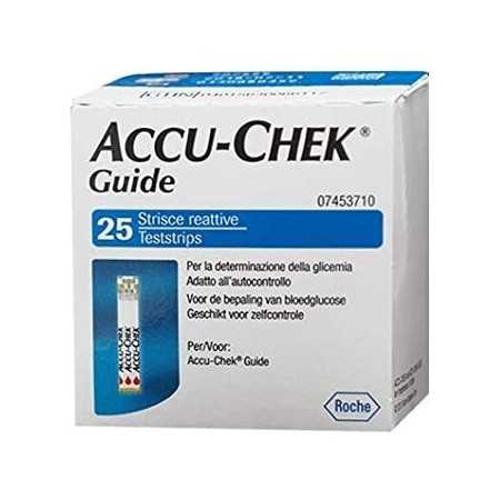Průvodce Accu-Check Proužky na glykémii - 25 ks