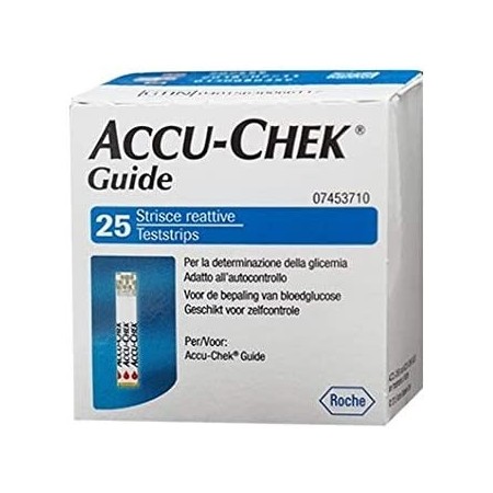 Strisce glicemia accu-check guide- 25 pz