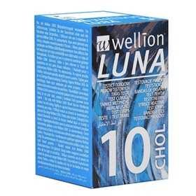 Striscia reattiva Wellion LUNA CHOL per colesterolo - 10 pz.