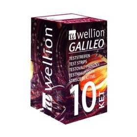 Striscia reattiva Wellion GALILEO KET per chetoni - 10 pz.