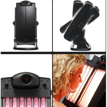 Colágeno tri-facial lamp 12 tubos para fotoestimulación de colágeno