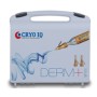 Dispositivo CRYO IQ DERM a contatto 1mm - 25g di gas N2O - Valvola comando - punta in vetro fissa