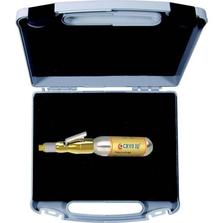 Cryo iq derm érintkező eszköz 5mm - 25g n2o gáz - szabályozó szelep - rögzített üveghegy