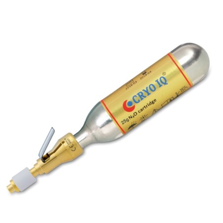 Dispozitiv de contact cryo iq pro - 25 g de gaz - 1 vârf de 5 mm (sistem cu vârfuri înlocuibile)