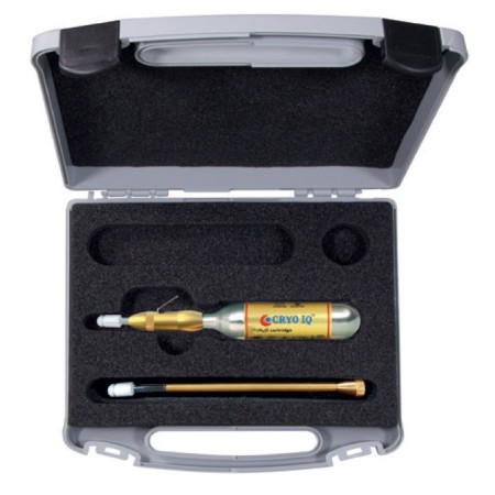 Dispositivo cryo iq pro - ginecologico -1 punta ginecologica + 1 punta dermatologica - gas 25 g