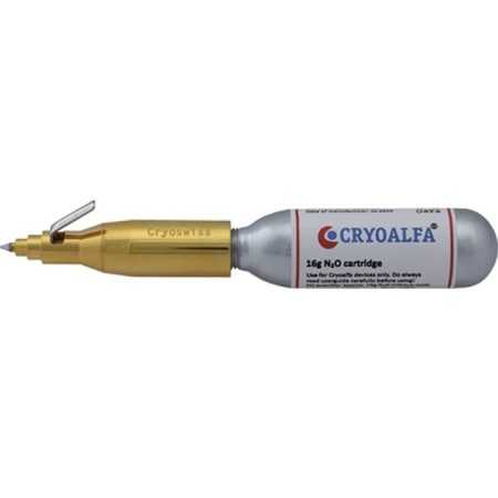 CRYOALFA PERFECT Cryotherapie-apparaat - 16 g gas met vaste punt