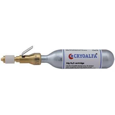 Cryoalfa Super Contact krioterápiás készülék 5 mm-es hegy - 16g gáz