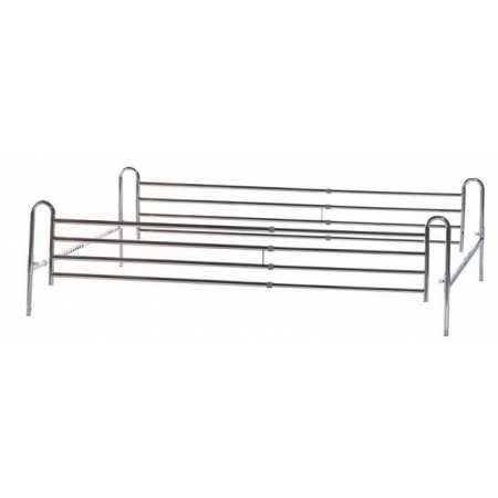 Universal telescopic bed rails