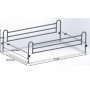 Universal telescopic bed rails