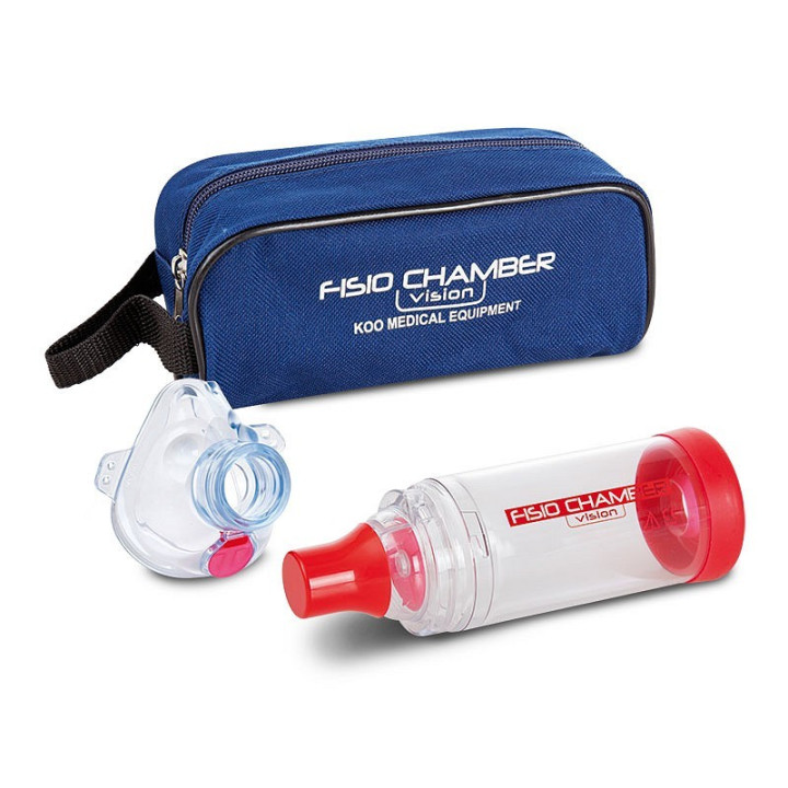 Fisiochamber Vision Plus Spacer - Mască Panda 0-3 ani