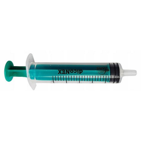 Seringue sans aiguille diconex 5 ml avec cône luer central - 100 pièces.