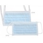 Mască chirurgicală cu 4 straturi, filtrare 98% - albastru deschis cu șireturi - tip IIR - pachet. 600 de bucăți.