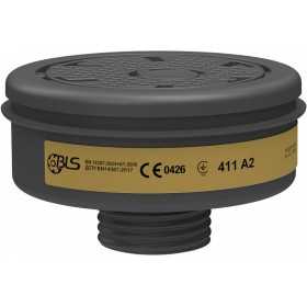 BLS 411 Filter mit A2-Schutz gegen organische Gase und Dämpfe, Filter der Klasse 2 - 4 RD40 / EN 148-1