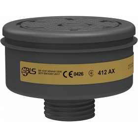 Filtry BLS 412 s ochranou AX proti organickým plynům a výparům s teplotou varu pod 65 °C - 4 filtry RD40 / EN 148-1