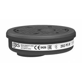 Filtry BLS 202 s ochranou P3 R proti prachu, mlze a výparům - 8 filtrů