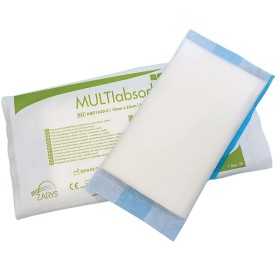Almohadillas absorbentes 10 x 10 cm MULTIabsorb S - estéril - pack 25 uds.