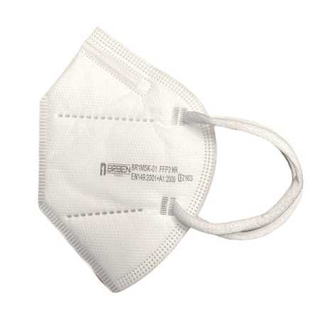 FFP2 respirator mask without individually bagged valve