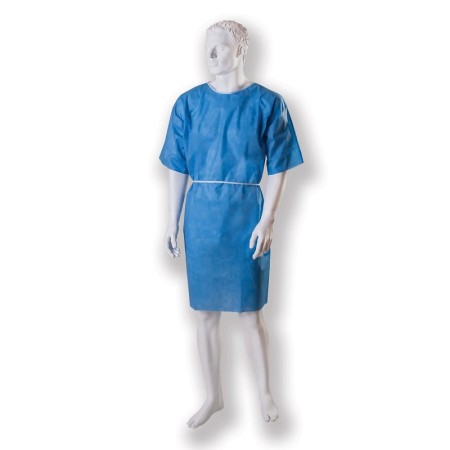 Disposable tied patient gown - 10 pcs.