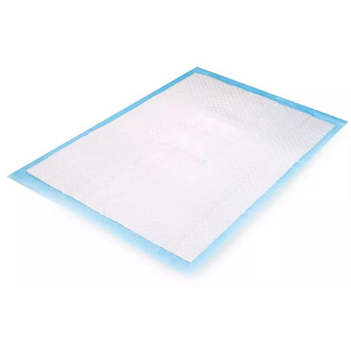 Absorbent bed pad 60x60 cm - high absorbency - pack of 25.