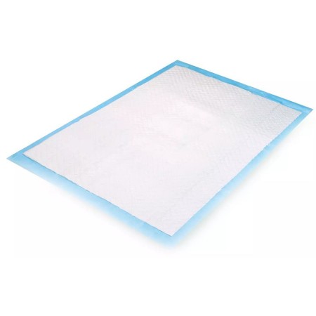 Protetor de cama absorvente 60x90 cm - alta absorção - pacote com 25 unidades.