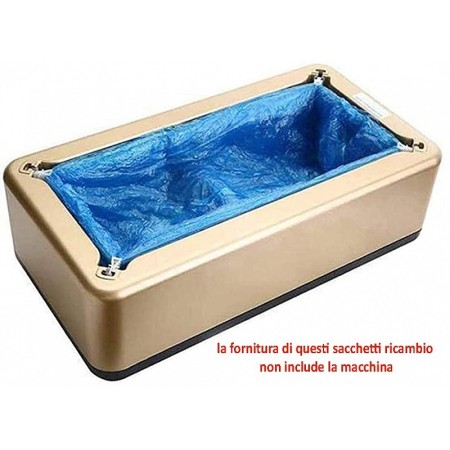 Návlek na boty náhradní náplň pro rozdělovač návleků na boty-100 návlek na boty pro 50 použití