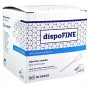 23g sterile dispofine hypodermiske kanyler 0,6 x 25 mm blå - 100 stk.