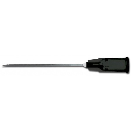 Sterilné 22g hypodermické ihly dispofine 0,7 x 40 mm čierne - 100 ks.