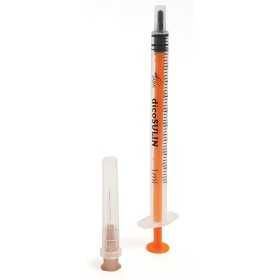 dicoSULIN Jeringa de Insulina 1 ml - 27G 0,4 x 13 mm - 100 uds.