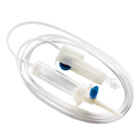 Easyflow es un set de infusión sin dehp - 250 piezas.