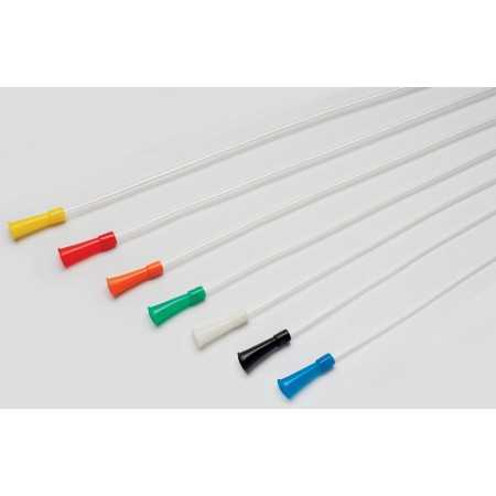 Soft PVC gastro-duodenal probe CH10, 1250 mm long black, 600 pcs.